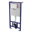 SWISS AQUA TECHNOLOGIES - Pack WC bâti-support + WC sans bride Ceramia PixL avec abattant SoftClose + plaque noir (STCEPXWT04-FR) - vignette