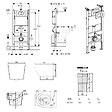GEBERIT - Duofix Pack WC bâti-support + WC suspendu sans bride Ceramia PixL avec abattant SoftClose + plaque (GEBCEPXBMT01FR-FS) - vignette