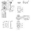 GROHE - Grohe Solido pack WC bâti-support autoportant + WC sans bride Grohe avec abattant SoftClose + plaque (GRGRWR06-FR) - vignette