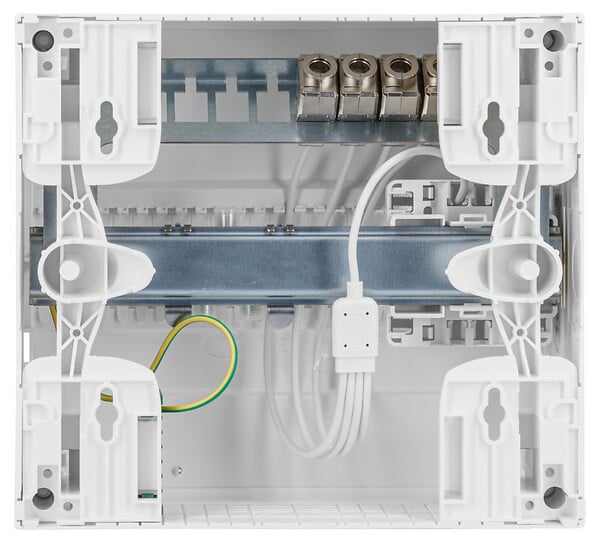 BATILEC - BATILEC BATI START S - 1R/4 RJ45 GRD2TV/DTI QUAD/TV 2S, coffret comm 1 Gbit/s compatible fibre FTTH - large
