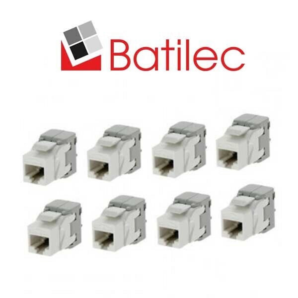 BATILEC - Sachet de 8 connecteurs RJ45 catégorie 5e non blindés-BATILEC - large