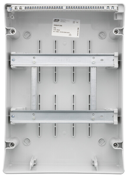 IDE - COFFRET ETANCHE ECOLOGY IP65 2x12 (24) MOD + BORNIER IDE-IDE - large