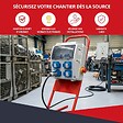 ATOLE - Coffret de Chantier Monophasé 250V ATOLE - 4 Prises NF 2P+T - 16A - 9 Modules - Coffret Électrique sans câble - vignette