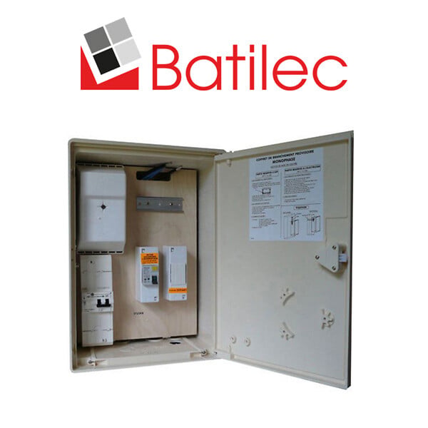 BATILEC - BATILEC Coffret provisoire de chantier 1ID 63A 1 disjoncteur 15A/45A - large
