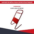 ATOLE - Support pour coffret électrique de chantier – ATOLE – Compatible Monophasé & Triphasé – Socle Métallique 635 x 265 mm - vignette