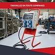 ATOLE - Support pour coffret électrique de chantier – ATOLE – Compatible Monophasé & Triphasé – Socle Métallique 635 x 265 mm - vignette