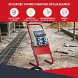 ATOLE - Coffret de Chantier précablé 16A Monophasé avec support en métal - 9 modules – Coffret Électrique, protection différentielle, arrêt d'urgence ATOLE - vignette