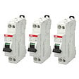 ABB - ABB Lot de 3 disjoncteurs Ph+N raccordement Vis 10A-4,5Ka - Courbe C - vignette