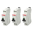 ABB - ABB Lot de 3 disjoncteurs Ph+N raccordement Vis 20A-4,5Ka - Courbe C - vignette