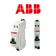 ABB - ABB Lot de 5 disjoncteurs automatiques Ph+N raccordement Rapide 10A-4,5Ka - vignette