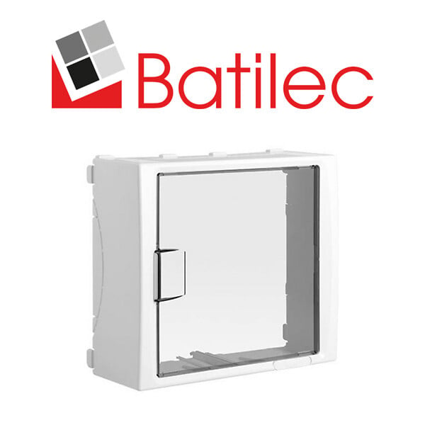 BATILEC - BATILEC Habillage pour Platine Compteur/Disjoncteur - large