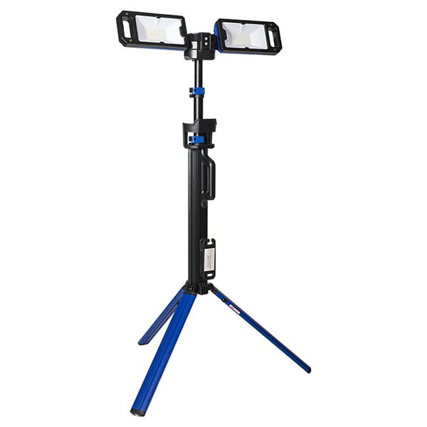BATILEC - Projecteur Trépied Rechargeable 5000 lm – Télescopique, Compact et Puissant - large