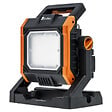 BATILEC - Projecteur de chantier 4000 lm + 5 adaptateurs 18-20V - AC/DC avec câble de 3 mètres - Compatible pour batterie Black & Decker, Bosch, Dewalt, Makita, Metabo, Milwaukee et Stanley - IP65 - vignette
