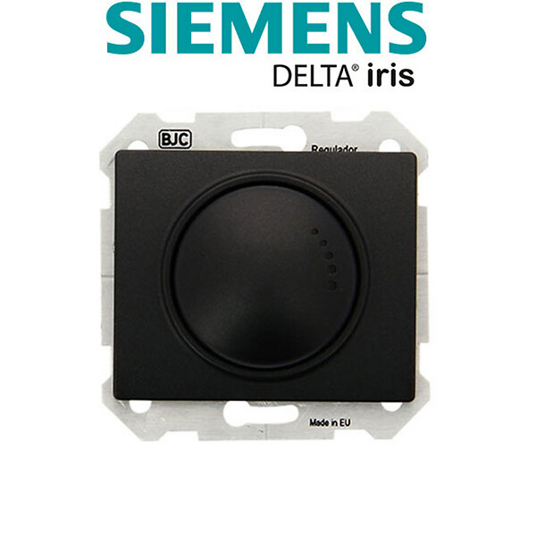 SIEMENS - Va et Vient Variateur 500W Anthracite Delta IRIS-SIEMENS - large