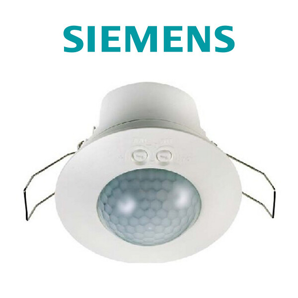 SIEMENS - Détecteur de mouvement pour encastrement au plafond 360 ° 230V AC max-SIEMENS - large