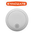 EVACUATE - Détecteur de fumée WIFI via TUYA : Alerte en cas de détection de fumée sur votre smartphone.  Autonomie : 5 ans - Garantie : 3 ans-EVACUATE - vignette