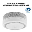 EVACUATE - Détecteur de fumée NF autonomie 10 ans-EVACUATE - vignette