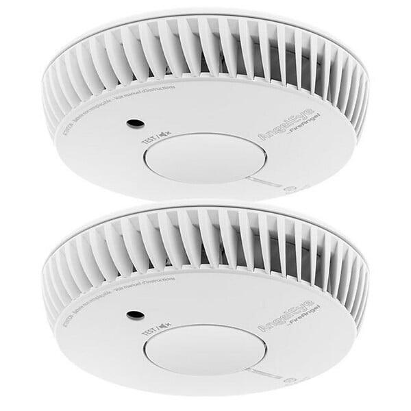 ANGELEYE - AngelEye Lot de 2 détecteurs de fumée NF autonomie et garantie 10 ans - large