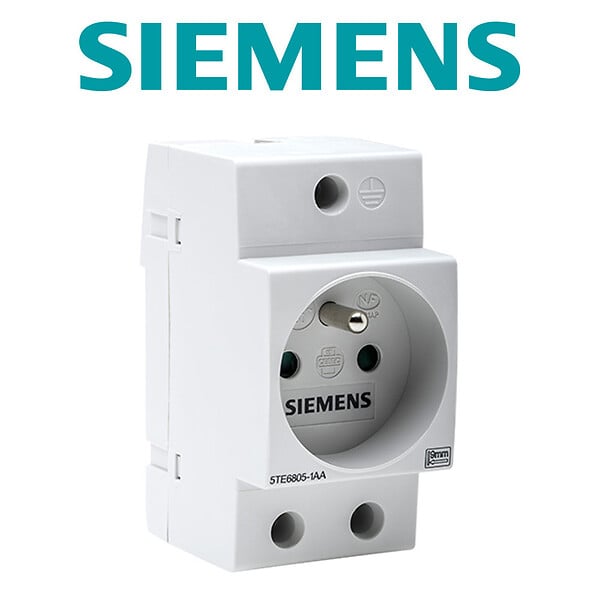 SIEMENS - SIEMENS Prise modulaire 2P+T 16A 2,5 modules - large