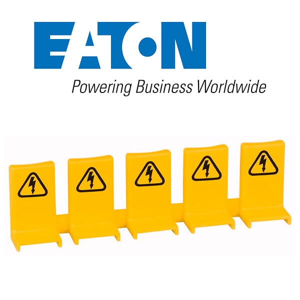 EATON CAPRI - EATON Lot de 5 embouts isolants de protection pour peigne horizontal - large