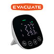 EVACUATE - Détecteur CO2 connecté écran LED : mesure la qualité de l'air - vignette