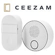 CEEZAM - Kit Sonnette sans Fil avec Flash - Aucune pile requise - Blanc-CEEZAM - vignette