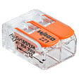 WAGO - WAGO Sachet de 3 bornes S221 2 entrées fils souples et rigides 0.5 à 6mm² - vignette