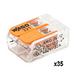 WAGO - WAGO Mallette 80 bornes de connexion S221 (35x2E-40x3E-5x5E) pour fils souples et rigides - vignette