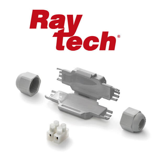 RAYTECH - Boite IPX8 gel Barney L 2,5 mm² - large