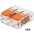 WAGO - WAGO Pot de 100 bornes de connexion automatique S221 2,3 et 5 entrées - vignette