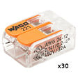 WAGO - WAGO Pot de 100 bornes de connexion automatique S221 2,3 et 5 entrées - vignette