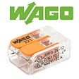 WAGO - Pot de 50 bornes de connexion automatique 2 entrées S221 - vignette
