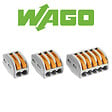 WAGO - Malette de 80 bornes de connexion S222 2, 3, et 5 entrées pour fils souples et rigides - vignette