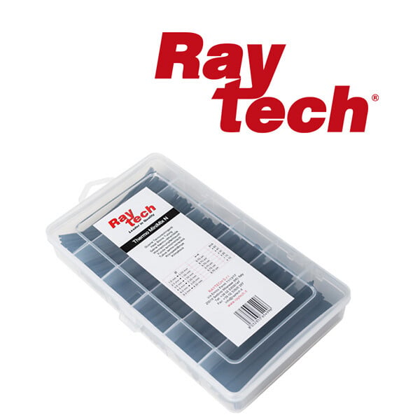 RAYTECH - THERMO MINIMIX-N - Assortiment de gaines thermo-rétractables prédécoupées 97mm - large