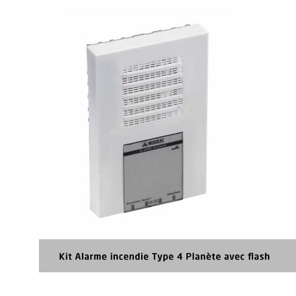 COOPER - COOPER Alarme incendie Type 4 PLANETE 1 boucle + flash - large