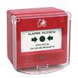 COOPER - COOPER Clapet de Protection pivotant transparent - déclencheur avec 2 clips de plombage pour S3000 - vignette