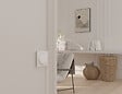 FONTINI - FONTINI Bouton poussoir blanc Neo Evo saillie complet, design moderne et fonctionnel - vignette