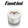 FONTINI - FONTINI Inter. volets-roulants rotatif metal cuivre brill. porcel. blanche DO - vignette