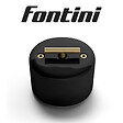 FONTINI - FONTINI Inter. volets-roulants rotat. metal laiton dore porcel. noire DO - vignette
