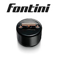FONTINI - Va-et-vient metal cuivre brillant porcelaine noire DO-FONTINI - vignette
