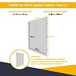 ATOLE - Trappes de visite métallique grand format - Dimensions de passage : 800 x 1000 mm - ATOLE - vignette