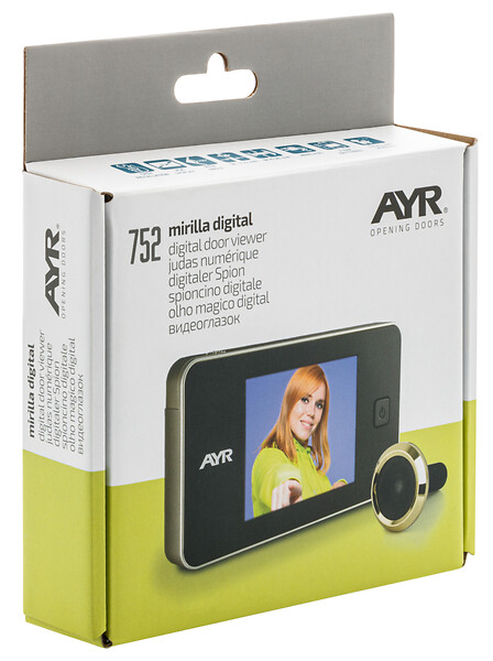 AYR - Judas Numérique avec Caméra - Noir/ Chrome - large
