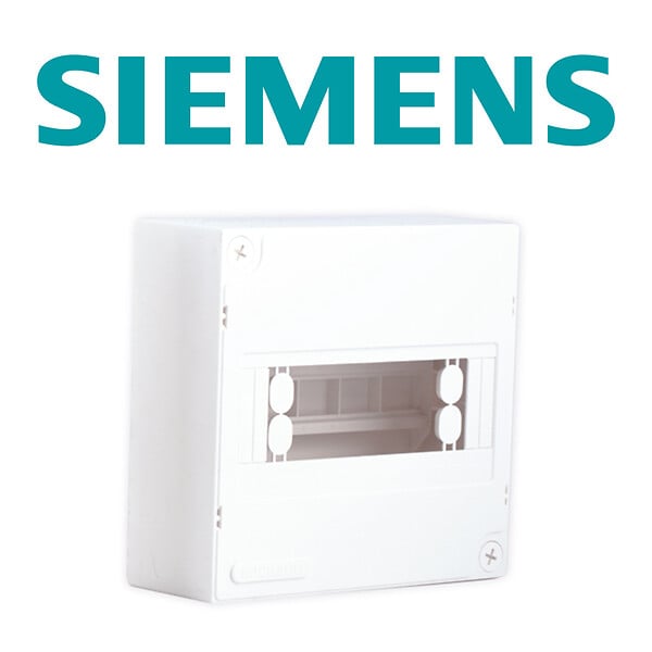 SIEMENS - SIEMENS Tableautin électrique 1 rangée 9 modules - large