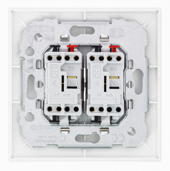 SIEMENS - SIEMENS Double va-et-vient Blanc Siemens DELTA ONE - large