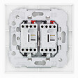 SIEMENS - SIEMENS Double va-et-vient Blanc Siemens DELTA ONE - vignette