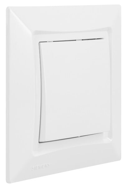 SIEMENS - Va et Vient Blanc de la gamme d'appareillage Delta One Siemens - large