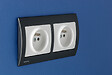 SIEMENS - SIEMENS Plaque Double Horizontale Anthracite Delta IRIS - vignette