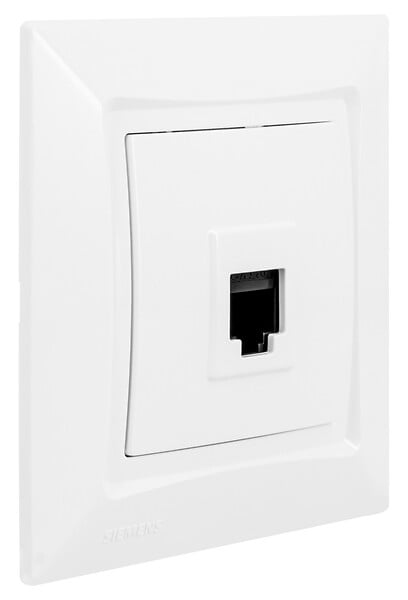 SIEMENS - SIEMENS Prise RJ45 BLANC Siemens DELTA ONE - large