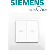 SIEMENS - SIEMENS Interrupteur Volet Roulant Blanc DELTA ONE - vignette