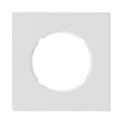 FONTINI - FONTINI Double bouton poussoir blanc avec manette blanc glossy DOM + plaque simple blanc - vignette